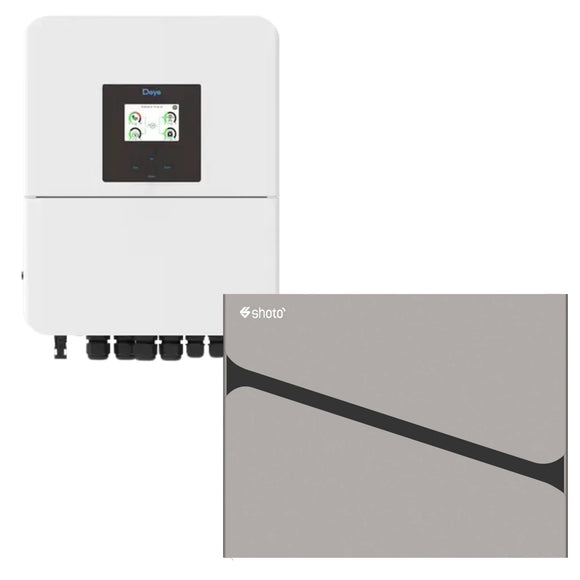 5KW MPPT Deye Load Shedding Shoto 5.12 KWh Combo Backup Power Kit+Wifi