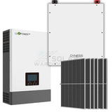5KVA MPPT Luxpower Load Shedding Dyness 5.12 KWh Combo Backup Power Kit With 6x Solar 455W Solar Panels Mono