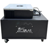6000W Growatt Solar Ready Hybrid Inverter Trolley 5.12 KWh Lithium Battery+Wifi