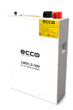 Leoch 51.2v 100ah 5.12kWh Lithium Battery LW51.2-100 Wall-Mounted