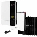 5KW MPPT Growatt Dyness 5.12 Lithium Battery Combo Backup Power Kit 6x Solar 460w Solar Panels Mono