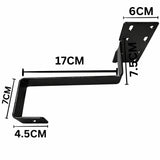 Roof Tile Truss Solar Panel Mounting Brackets Black Powder Coated