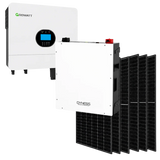 6KW MPPT Growatt Dyness 5.12 Lithium Battery Combo Backup Power Kit 6x Solar 460w Solar Panels Mono
