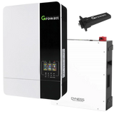 5KW MPPT Growatt Lite Dyness 5.12 Lithium Battery Combo Backup Power Kit