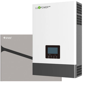 5KVA MPPT Luxpower Load Shedding Shoto 5.12 KWh Combo Backup Power Kit
