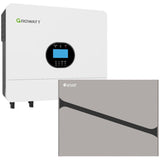 6KW MPPT Growatt Shoto 5.12 Lithium Battery Combo Backup Power Kit
