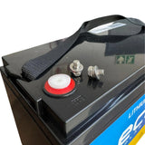 Ecco Solar 12V 100AH 1.28KWH Lithium Battery LFP12100