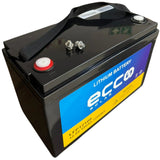 Ecco Solar 12V 100AH 1.28KWH Lithium Battery LFP12100