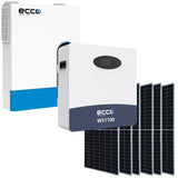 6.2KVA/6200W Ecco MPPT Combo 1 X 5.12 KWH AH Battery 6X 460W Mono Solar Panels Inverter Combo