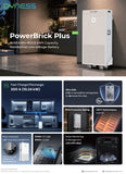 DYNESS PowerBrick Plus 16.076kWh LV Lithium Battery(51.2V/314Ah) IP65