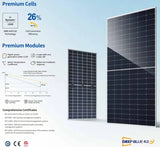 JA 615w Tier 1 Bifacial Mono Solar Panel (JAM66D45-615/LB)