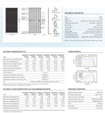 JA 620W Tier 1 Bifacial Mono Solar Panel (JAM66D45-620/LB) 6X PACK