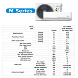 MBO Air Conditioner 12000 BTU MS-12HBME (NON-INVERTER)