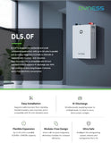 5KW MPPT Growatt Dyness 5.12 Lithium Battery Combo Backup Power Kit 6x Solar 460w Solar Panels Mono