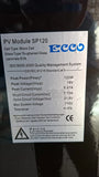 Ecco 120W Mono Solar Panel SP120 (DEMO/USED UNITS)