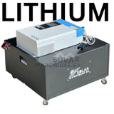 Ecco 3500VA / 3500W High MPPT Solar Ready Hybrid Inverter Trolley + 2.56 kWh Lithium Battery