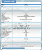 Ecco 3500VA / 3500W High MPPT Solar Ready Hybrid Inverter Trolley + 2.56 kWh Lithium Battery
