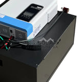 Ecco 3500VA / 3500W High MPPT Solar Ready Hybrid Inverter Trolley + 2.56 kWh Lithium Battery