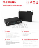 ECCO 3500VA / 3500W SOLAR READY HIGH MPPT HYBRID INVERTER TROLLEY 2.56 KWH LITHIUM BATTERY