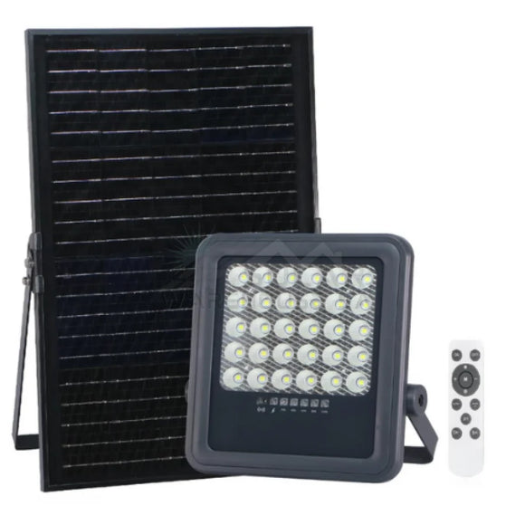 Finnteck 150W Finniteck LED Solar Flood Light Set 1600lm SK-6016/(541150)