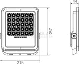 Finnteck 150W Finniteck LED Solar Flood Light Set 1600lm SK-6016/(541150)