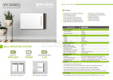 Greenrich (7500w/4960wh) 4.95kwh WM5000 Lithium Battery Wall Mount