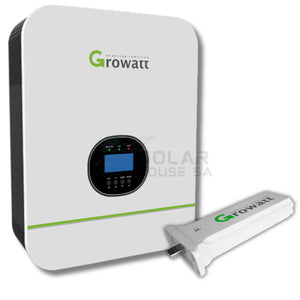 Growatt Hybrid Inverter 24V 3KW Inverter Pure Sine Wave SPF 3000TL HVM-24+ Wifi Dongle