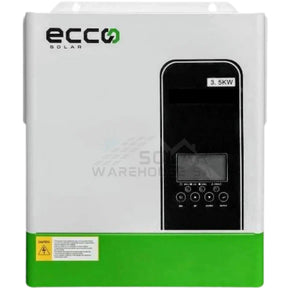 Hybrid Inverter 24v 3.5 Kva 3500w MPPT 100A Inverter Pure Sine Wave - Ecco