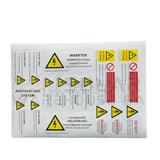 SOLAR INSTALLATION STICKERS / LABELS